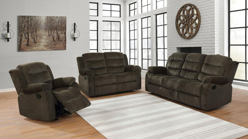 Rodman Upholstered Tufted Living Room Set Olive Brown - Imperial Furniture (Las Vegas, NV) - Multi Location