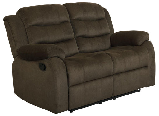 Rodman Pillow Top Arm Motion Loveseat Olive Brown - Imperial Furniture (Las Vegas, NV) - Multi Location