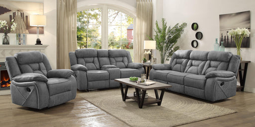 Higgins Upholstered Tufted Living Room Set - Imperial Furniture (Las Vegas, NV) - Multi Location