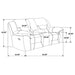 Gilson Reclining 3 Pc Set - Imperial Furniture (Las Vegas, NV) - Multi Location