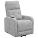 Howie Tufted Upholstered Power Lift Recliner Grey - Imperial Furniture (Las Vegas, NV) - Multi Location