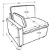 Collins Recling Sectionals - Imperial Furniture (Las Vegas, NV) - Multi Location