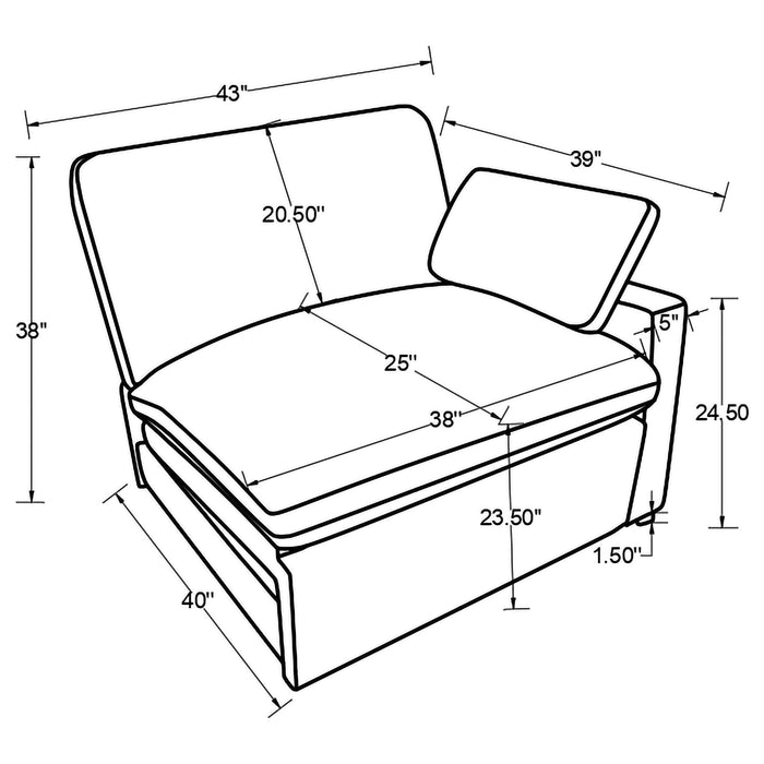 Collins Recling Sectionals - Imperial Furniture (Las Vegas, NV) - Multi Location