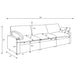 Collins Power Reclining Sofa - Imperial Furniture (Las Vegas, NV) - Multi Location