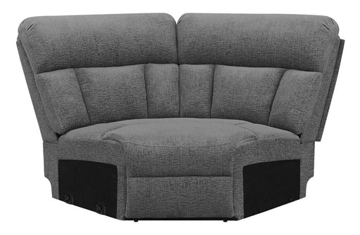 Bahrain Upholstered Wedge Charcoal - Imperial Furniture (Las Vegas, NV) - Multi Location