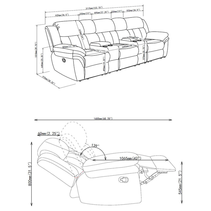 Bahrain Sofa - Imperial Furniture (Las Vegas, NV) - Multi Location