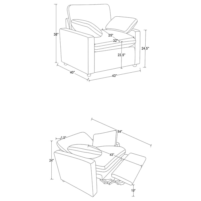 Collins Power Recliners - Imperial Furniture (Las Vegas, NV) - Multi Location
