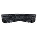 Hewitt Leather Upholstered Power Reclining Sectional Black - Imperial Furniture (Las Vegas, NV) - Multi Location