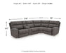 Next-Gen DuraPella Power Reclining Sectional - Imperial Furniture (Las Vegas, NV) - Multi Location