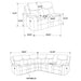 Sycamore Reclining Sectionals - Imperial Furniture (Las Vegas, NV) - Multi Location