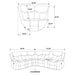 Sycamore Reclining Sectionals - Imperial Furniture (Las Vegas, NV) - Multi Location