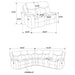 Sycamore Reclining Sectionals - Imperial Furniture (Las Vegas, NV) - Multi Location