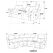 Sycamore Reclining Sectionals - Imperial Furniture (Las Vegas, NV) - Multi Location