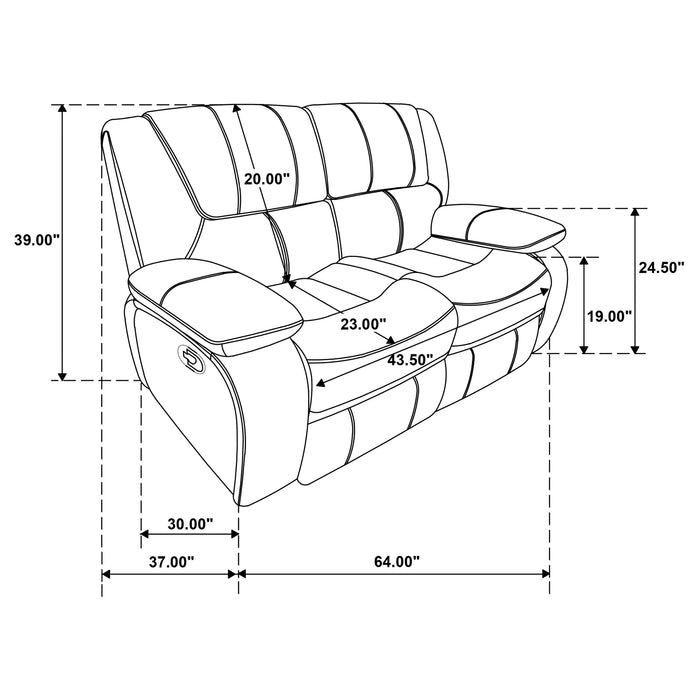 Camila Reclining Sets - Imperial Furniture (Las Vegas, NV) - Multi Location