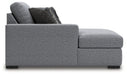 Bealton Sectional with Double Chaise - Imperial Furniture (Las Vegas, NV) - Multi Location