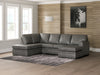 Lofton-Pike Sectional with Chaise - Imperial Furniture (Las Vegas, NV) - Multi Location