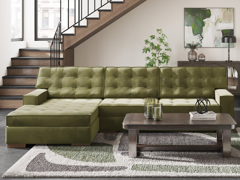 Caspian-Town Sectional with Chaise - Imperial Furniture (Las Vegas, NV) - Multi Location