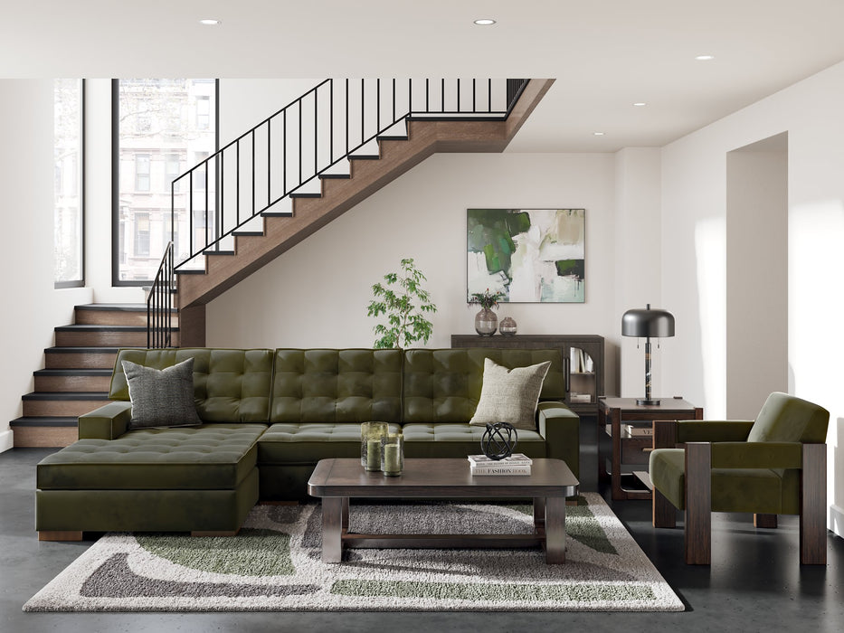 Caspian-Town Sectional with Chaise - Imperial Furniture (Las Vegas, NV) - Multi Location