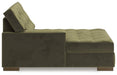 Caspian-Town Sectional with Chaise - Imperial Furniture (Las Vegas, NV) - Multi Location