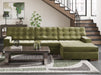 Caspian-Town Sectional with Chaise - Imperial Furniture (Las Vegas, NV) - Multi Location