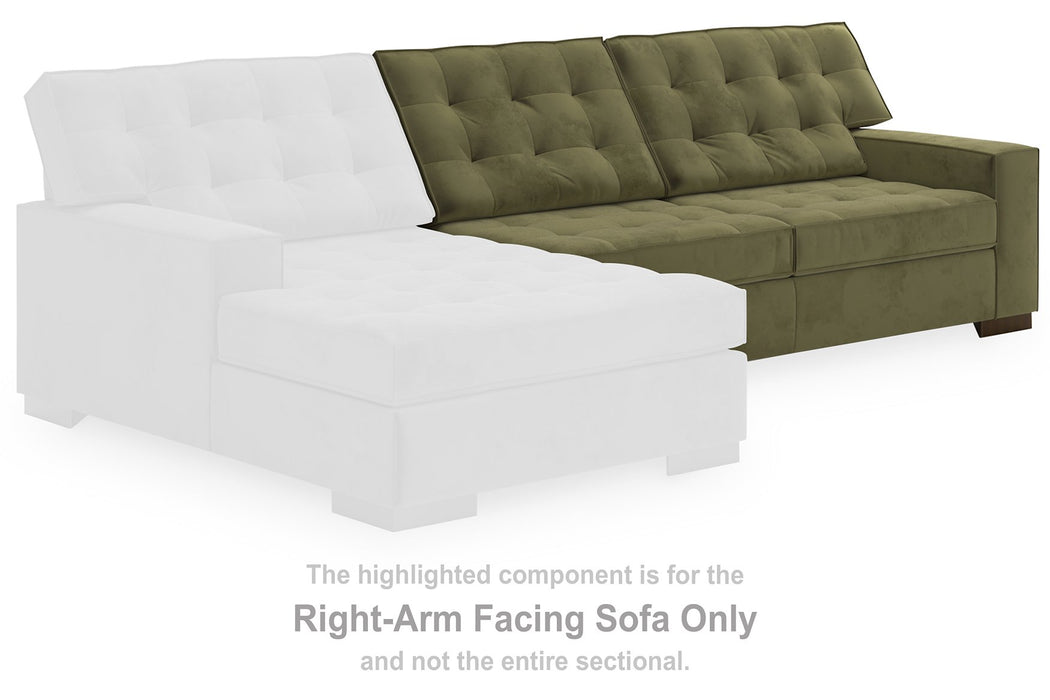 Caspian-Town Sectional with Chaise - Imperial Furniture (Las Vegas, NV) - Multi Location