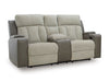 WhipLash Power Reclining Loveseat with Console - Imperial Furniture (Las Vegas, NV) - Multi Location