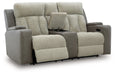 WhipLash Power Reclining Loveseat with Console - Imperial Furniture (Las Vegas, NV) - Multi Location