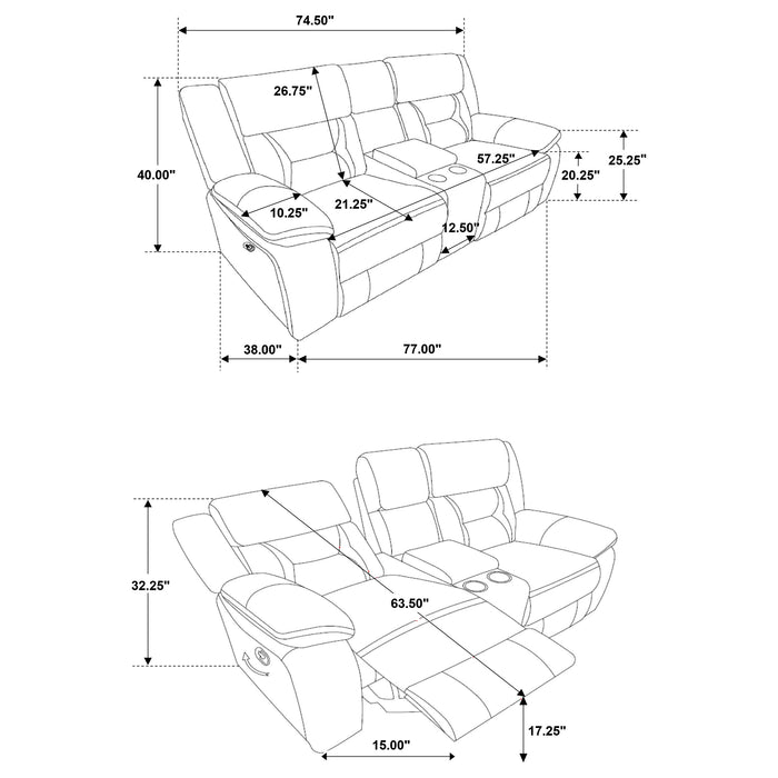 Greer Reclining 3 Pc Sets - Imperial Furniture (Las Vegas, NV) - Multi Location