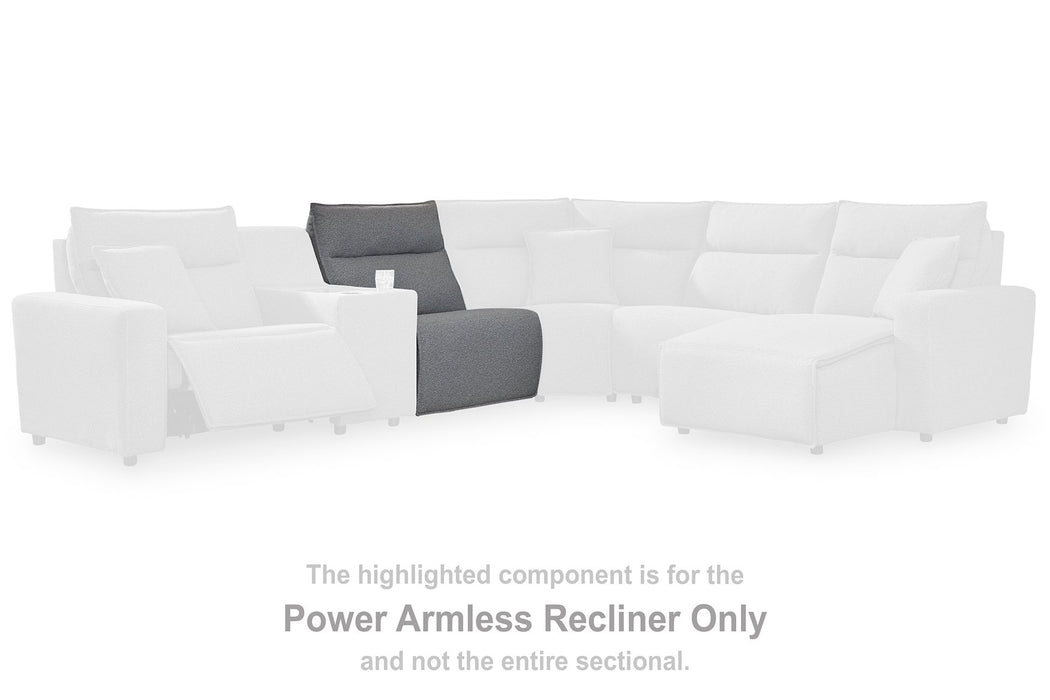 Modmax Reclining Sectional with Audio Consoles - Imperial Furniture (Las Vegas, NV) - Multi Location