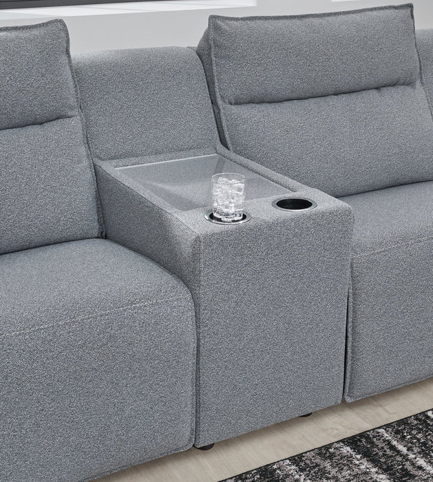 Modmax Reclining Sectional with Console - Imperial Furniture (Las Vegas, NV) - Multi Location