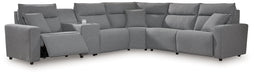 Modmax Reclining Sectional with Console - Imperial Furniture (Las Vegas, NV) - Multi Location