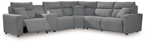 Modmax Reclining Sectional with Console - Imperial Furniture (Las Vegas, NV) - Multi Location