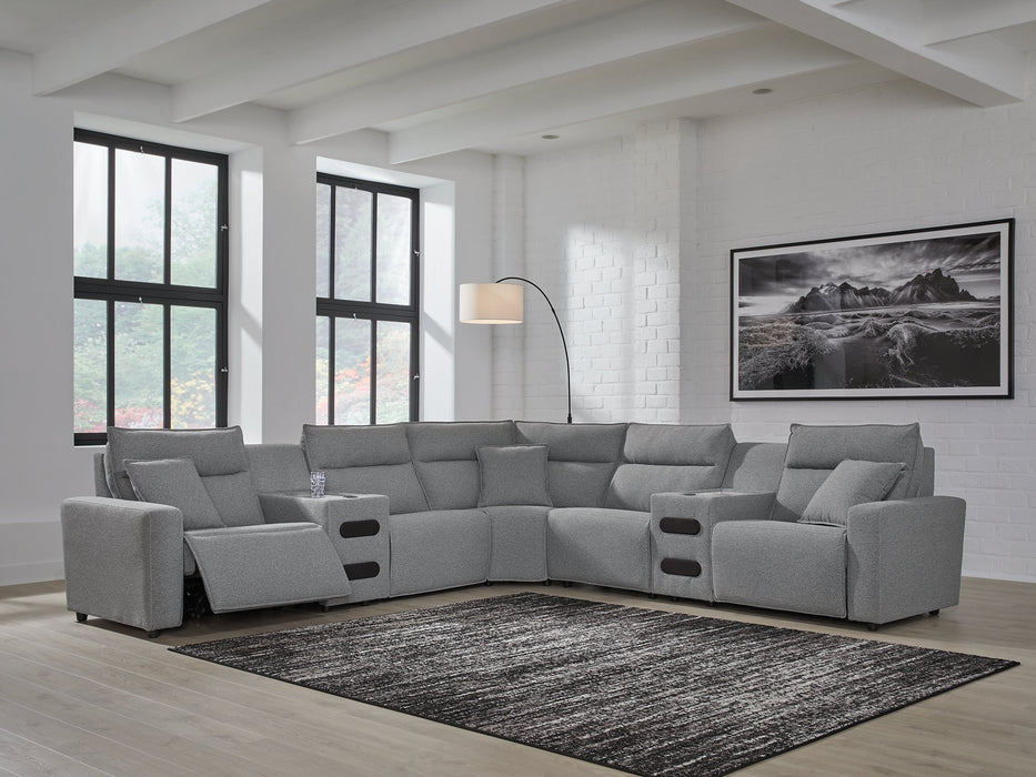 Modmax Power Reclining Sectional with Chaise - Imperial Furniture (Las Vegas, NV) - Multi Location