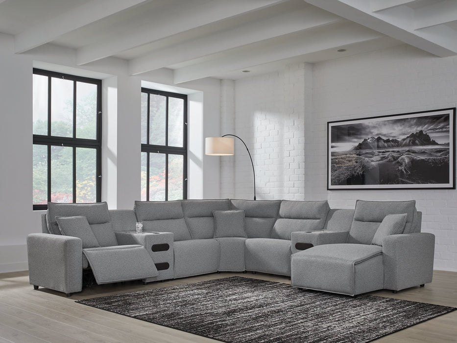 Modmax Power Reclining Sectional with Chaise - Imperial Furniture (Las Vegas, NV) - Multi Location