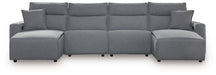 Modmax Power Reclining Sectional with Chaise - Imperial Furniture (Las Vegas, NV) - Multi Location