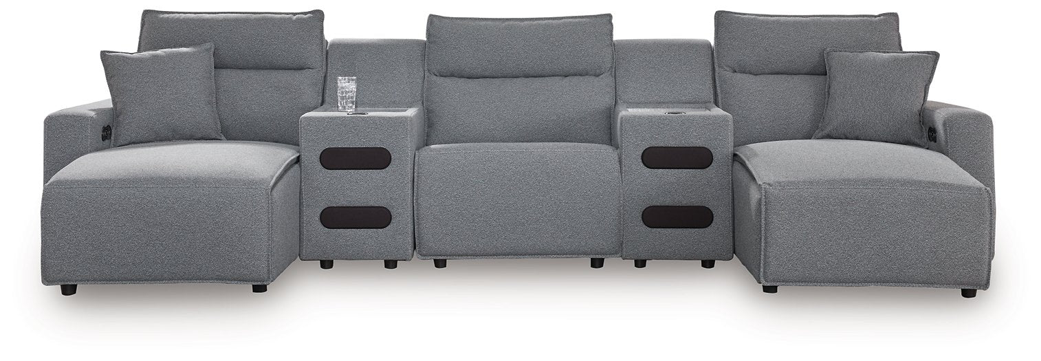 Modmax Power Reclining Sectional with Chaise - Imperial Furniture (Las Vegas, NV) - Multi Location