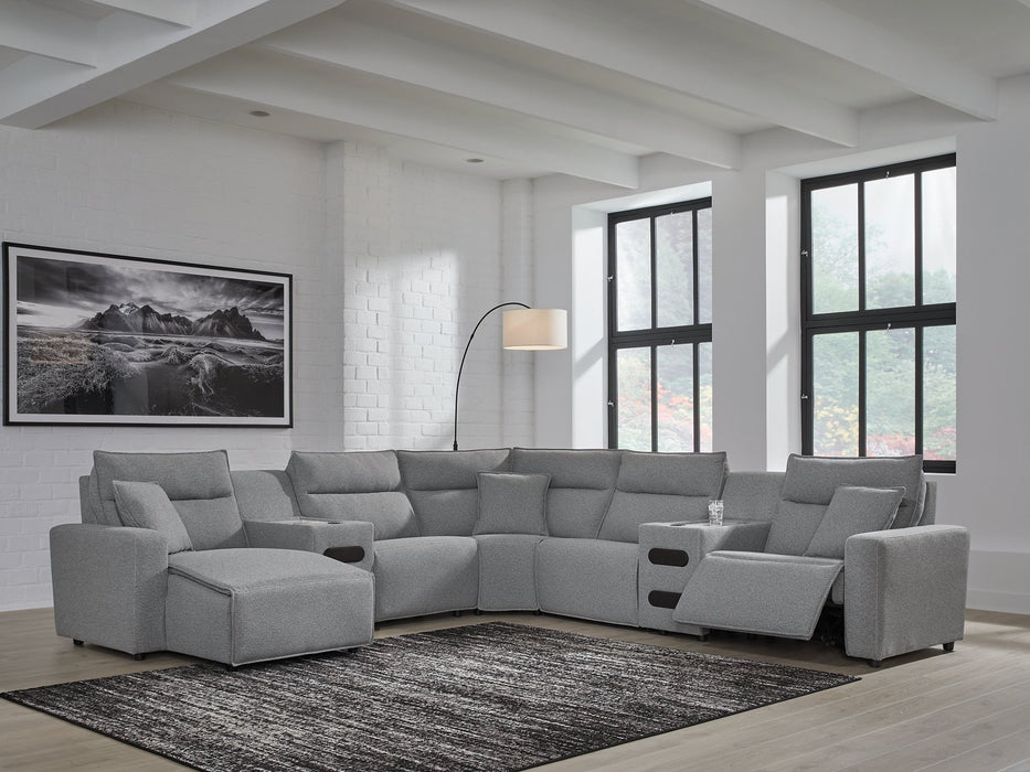 Modmax Power Reclining Sectional with Chaise - Imperial Furniture (Las Vegas, NV) - Multi Location