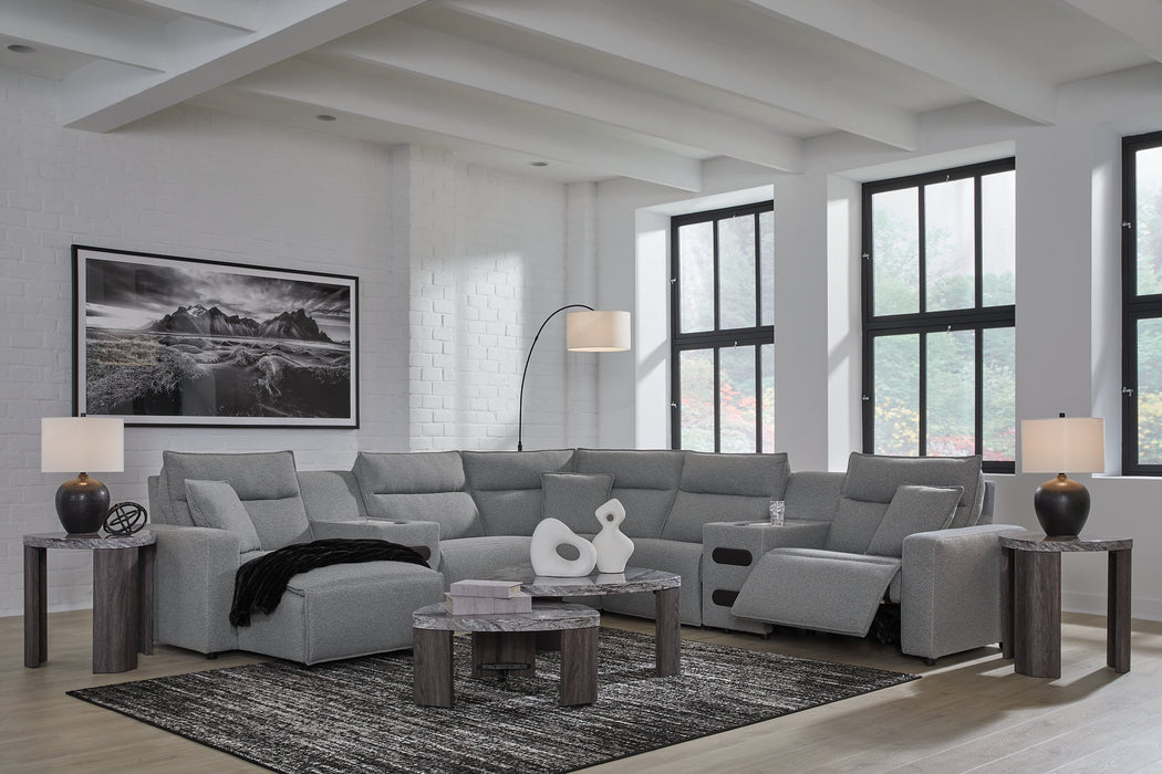 Modmax Power Reclining Sectional with Chaise - Imperial Furniture (Las Vegas, NV) - Multi Location