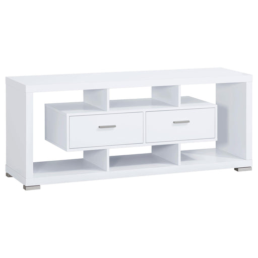 Darien 2-drawer Rectangular TV Console White - Imperial Furniture (Las Vegas, NV) - Multi Location
