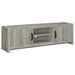 Burke 2-door TV Console Grey Driftwood - Imperial Furniture (Las Vegas, NV) - Multi Location
