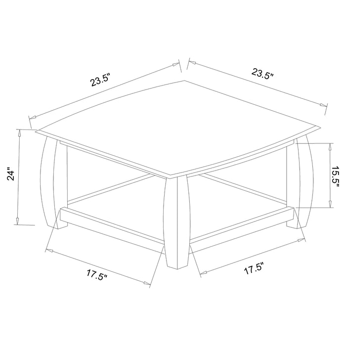 Dixon 3 Pc Table Sets - Imperial Furniture (Las Vegas, NV) - Multi Location