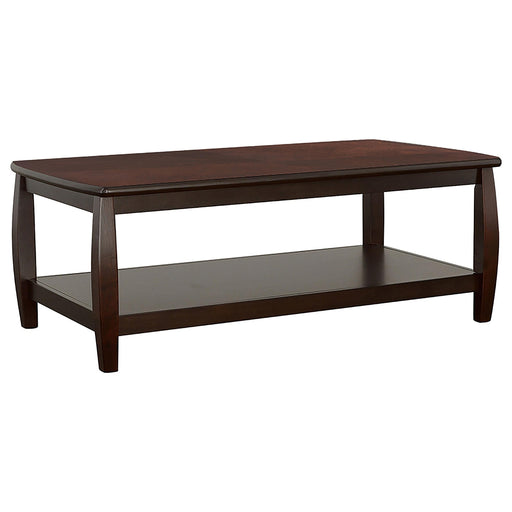 Dixon Rectangular Coffee Table with Lower Shelf Espresso - Imperial Furniture (Las Vegas, NV) - Multi Location