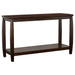 Dixon Rectangular Sofa Table with Lower Shelf Espresso - Imperial Furniture (Las Vegas, NV) - Multi Location
