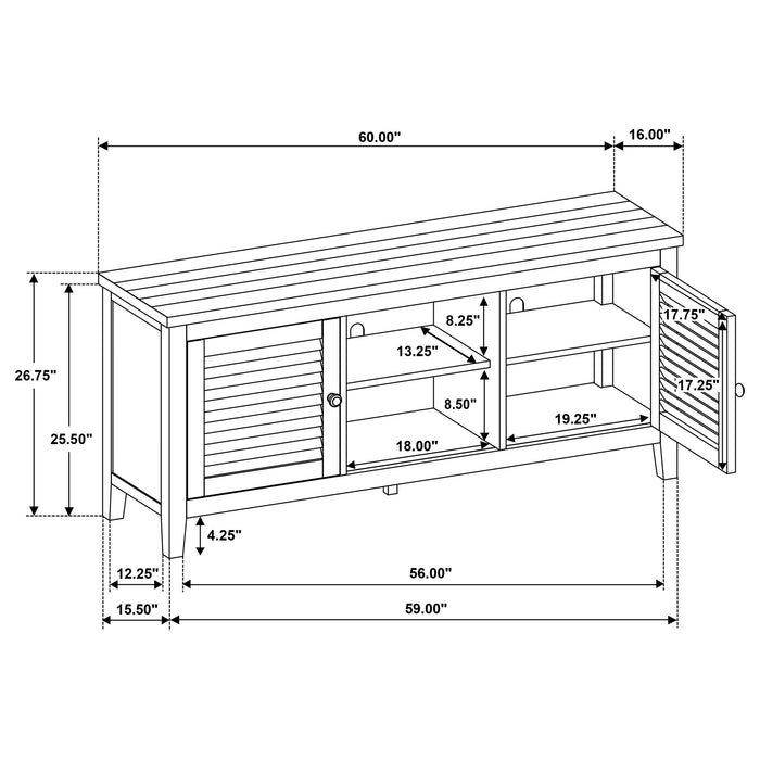 Concord Tv Stand - Imperial Furniture (Las Vegas, NV) - Multi Location