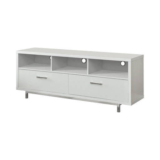 Casey 2-drawer Rectangular TV Console White - Imperial Furniture (Las Vegas, NV) - Multi Location