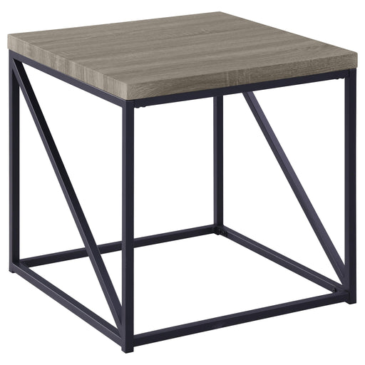 Birdie Square End Table Sonoma Grey - Imperial Furniture (Las Vegas, NV) - Multi Location