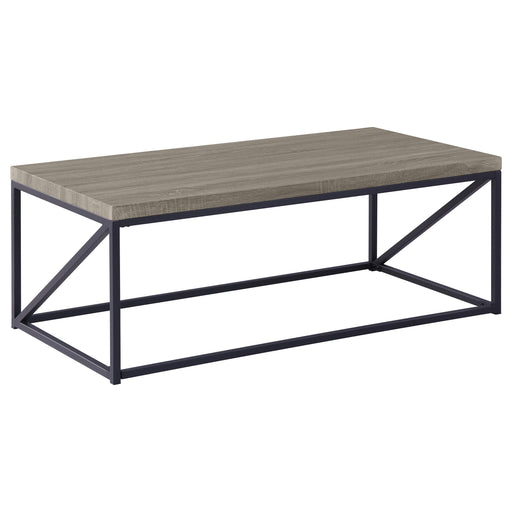 Birdie Rectangular Coffee Table Sonoma Grey - Imperial Furniture (Las Vegas, NV) - Multi Location