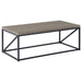 Birdie Rectangular Coffee Table Sonoma Grey - Imperial Furniture (Las Vegas, NV) - Multi Location