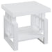 Schmitt Rectangular End Table High Glossy White - Imperial Furniture (Las Vegas, NV) - Multi Location