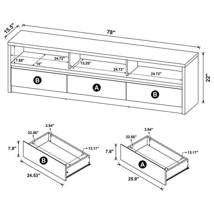 Rutland TV Stands - Imperial Furniture (Las Vegas, NV) - Multi Location